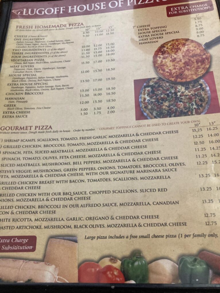Lugoff House of Pizza & Subs Menu 5